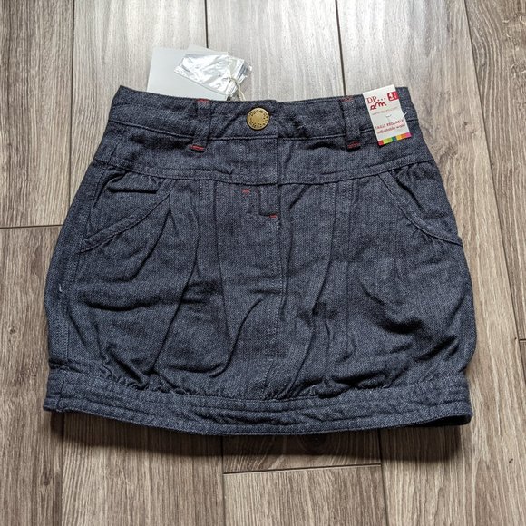 [KIDS 2/$40] NWT Toddler Girl (4T) - DPAM Herringbone Bubble Skirt - Picture 1 of 6